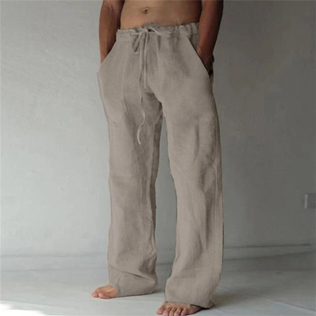 Men's Trousers Summer Pants Baggy Pants Beach Pants Casual Pants ...