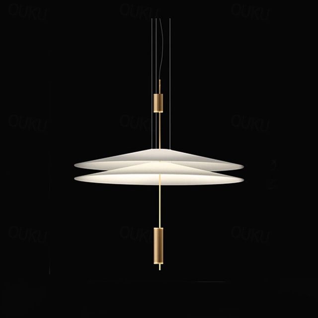  LED Pendant Light Hanging Light Acrylic Metal Glass Light Fixture Modern Cloud Chandelier Bedroom Ceiling Light Fixtures 85-265V