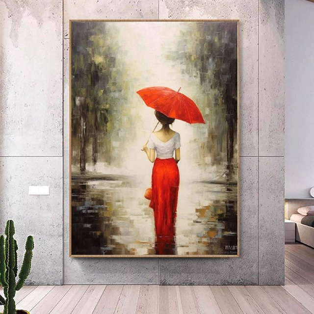  Modern abstract firgure painting on canvas handmade extra large wall art abstract girl painting oversized wall art large abstract canvas girl painting for bedroom living room arwork