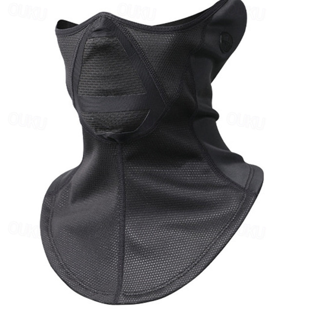  XINTOWN Neck Gaiter Neck Tube Bandana Sports Scarf Face Mask Anti-Insect Dust Proof Lightweight Soft Comfortable Bike / Cycling Black for Women's Adults' Traveling Mountaineering Recreational Cycling