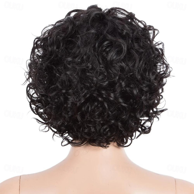Short Curly Human Hair Wigs For Black Women Short Curly Wigs Human Hair