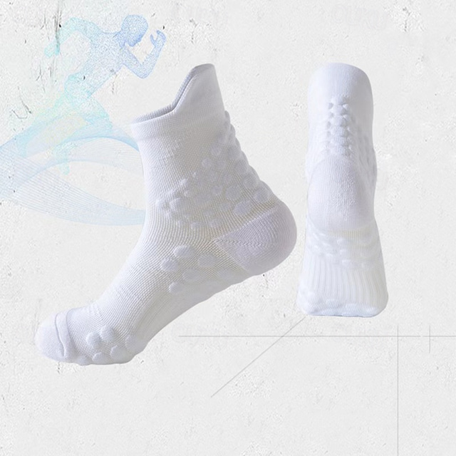  Men's 3 Pairs Multi Packs Socks Running Socks Casual Socks Black White Color Plain Sports & Outdoor Daily Vacation Basic Medium Spring Fall Fashion Casual