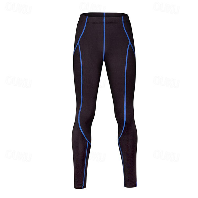  Homme Pantalon de compression Collant Legging Running Course avec poche téléphone Sous Vêtement Athlétique Athleisure Eté Spandex Étirement à 4 voies Respirable Séchage rapide Anti-transpiration