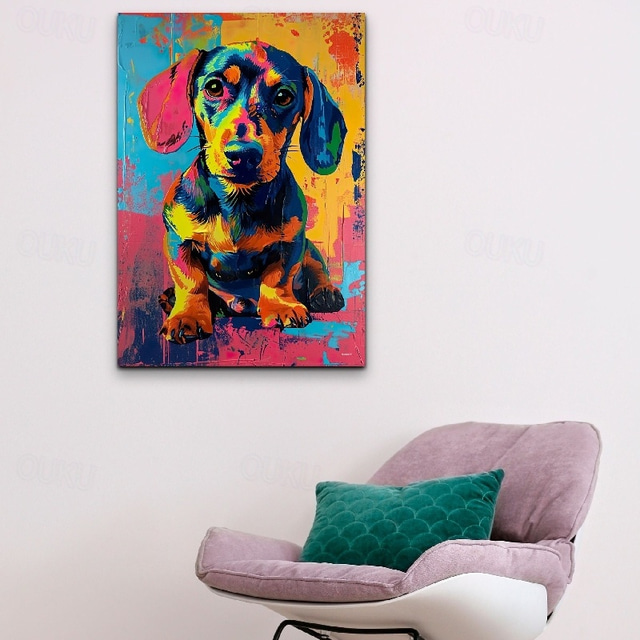  Rottweiler Pop-Art Leinwandgemälde handgemalte Wandkunst Dackel Ölgemälde handgemalte Pop-Art Leinwandgemälde handgemachte Wandkunst wunderschöne bunte Schmetterling Wandkunst Malerei