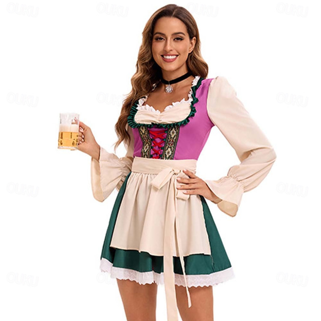 Veste Tyrolienne Femme MODE AUS SALZBURG - Bleu Lin - Taille US20/EU48 - Oktoberfest