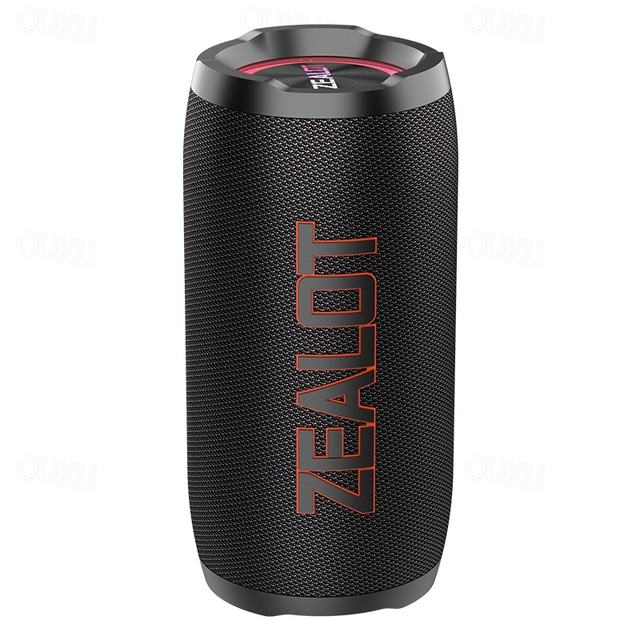  ZEALOT S76 Outdoor Speaker Bluetooth Speaker Bluetooth USB TF Card Outdoor Waterproof Stereo Sound Speaker For PC Laptop Mobile Phone