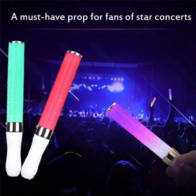  Light Stick 3W 15 Colors Change LED Glow Stick For Vocal Concerts Parties Wedding Fluorescent Camping Decor