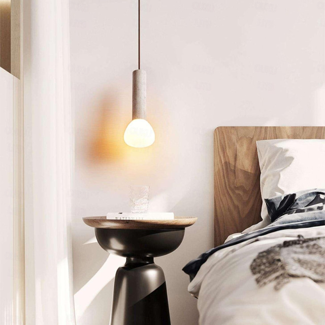  LED Pendant Light  1/ 3-Light Pendant Stone Pendant Light  Vintage Living Room Bedroom Dining Room 110-240V