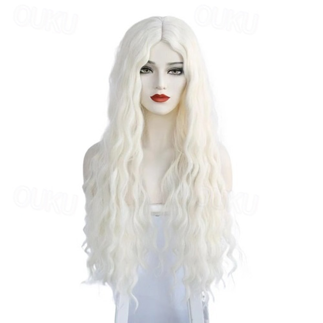  House of the Dragon TV Rhaenyra Targaryen Cosplay Wig Heat Resistant Synthetic Hair Carnival Halloween Party Props
