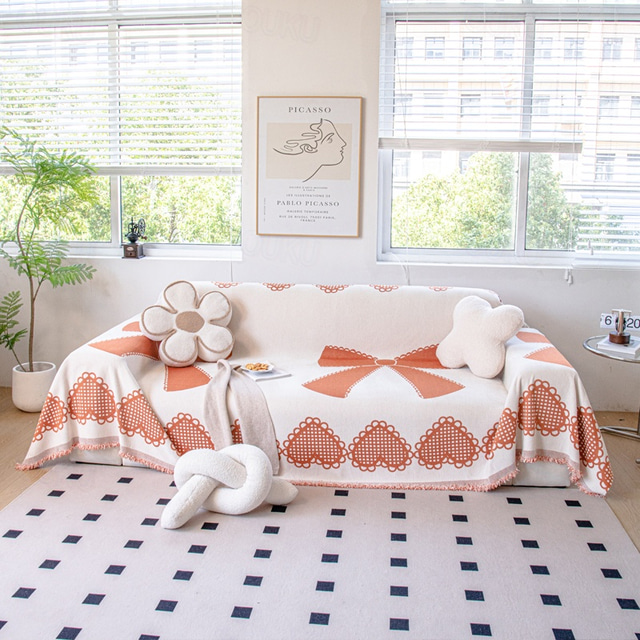  housse de canapé tissu internet célèbre instagram canapé housse de coussin tissu anti griffe de chat toutes saisons housse de canapé universelle couverture antidérapante universelle couverture