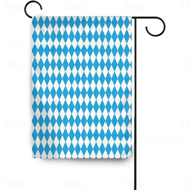  German Oktoberfest 2025 Day Yard Flags, Small Garden Flags for Outside, Outdoor Flags, Holiday Flags for All Seasons
