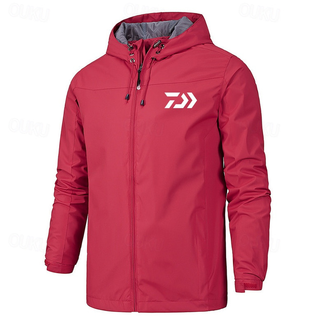  Men's Softshell Jacket Hiking Jacket Outdoor Waterproof Lightweight Jacket Windbreaker Jacket Traveling Black Army Green Red Navy Blue Blue