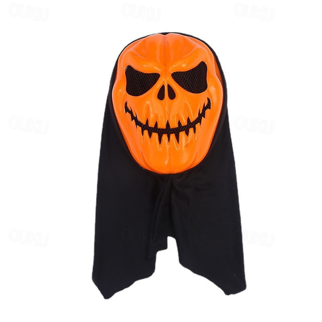  Halloween Ghostface Mask Costume Adults' Men's Women's Horror Scary Costume Halloween Carnival Easy Carnival Costume