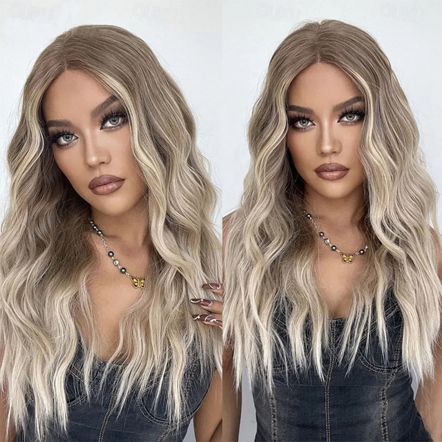  Remy Human Hair 13x6 Lace Front Wig Side Part Middle Part Free Part Brazilian Hair Body Wave Loose Deep Wave Blonde Multi-color Wig 130% 150% 180% Density with Baby Hair Highlighted / Balayage Hair