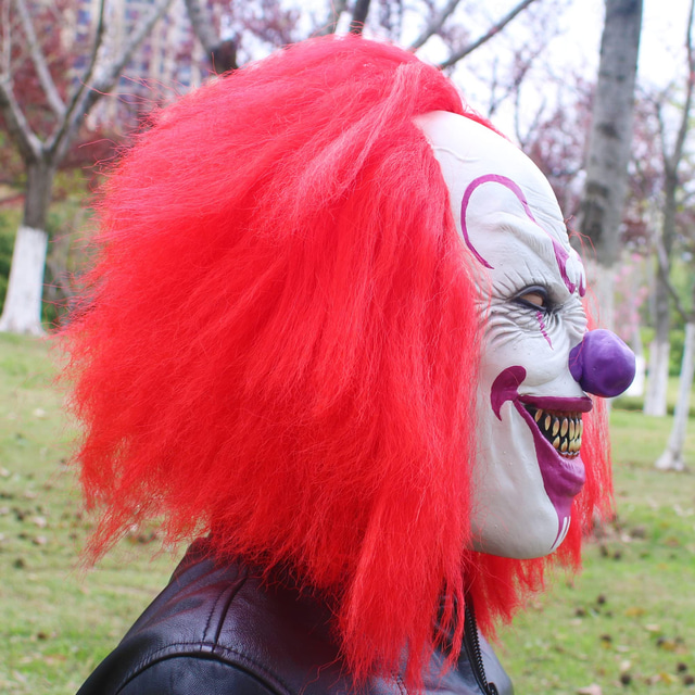 All Ages Killer Clown Scary Mask main image 0