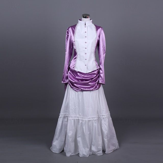  Rococo Victorian Ball Gown Party Costume Masquerade Prom Dress Fancy Dress Women's Masquerade Carnival Party Halloween Adults' Dress