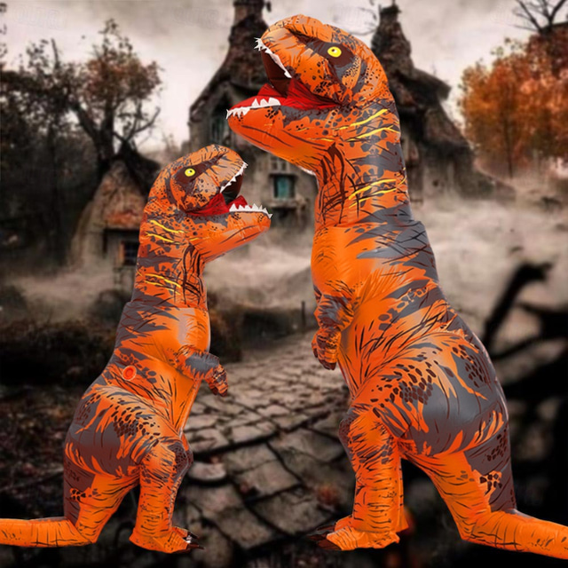  Dinozaur Costum de carnaval Costum Cosplay Costume amuzante Costume gonflabile Pentru copii Adulți Toate Costum amuzant Halloween Carnaval Mascaradă Costum ușor de carnaval