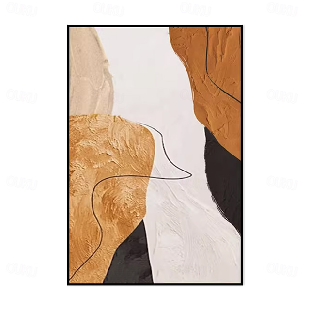  Handmade Oil Paintings Canvas Wall Art Decoration Modern Abstract for Home Decor Rolled Frameless Unstretched Painting