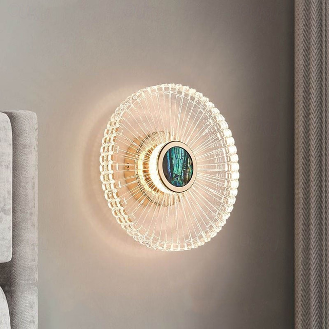  vegglampe luksus veranda gang lysarmaturer stue bakgrunn vegg dekorative lysarmaturer soverom nattbord lys 220-240v 10w