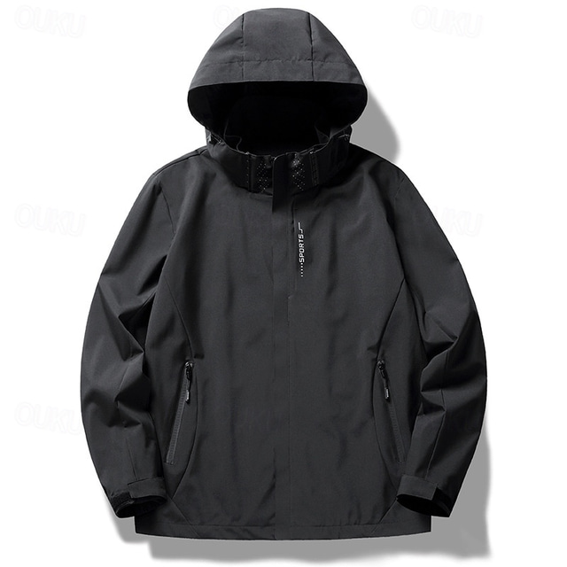  Per uomo Giacca Softshell Giubbino da escursione All'aperto Antivento Resistente all'acqua Giacca a vento Viaggi Nero Rosso Blu Beige Azzurro chiaro