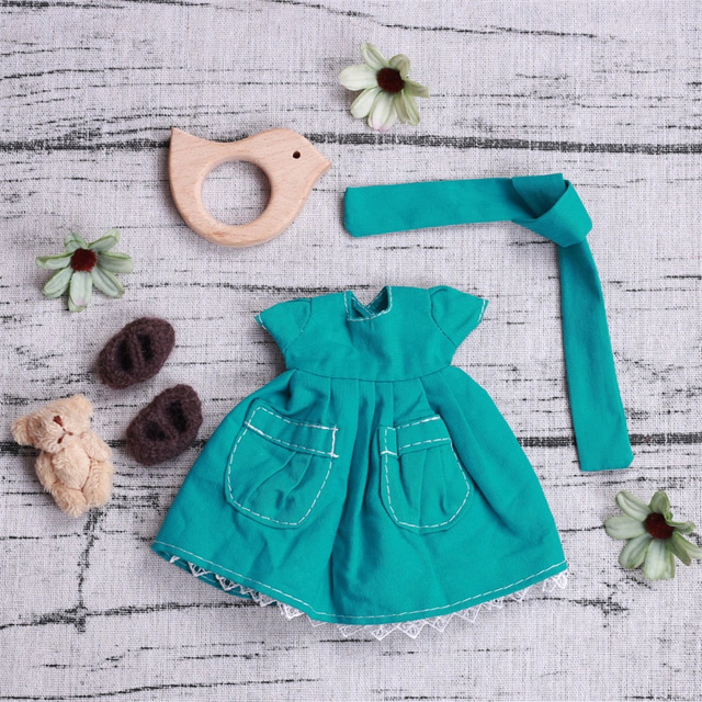  Handmade Waldorf Doll Clothes Set for 12 inch Doll Handmade Muppet Doll for Christmas Gifts