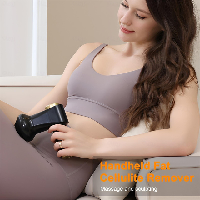  Body Electric Fat Shake Slimming Fat Burning Fascia Massager with 5 Massage Heads