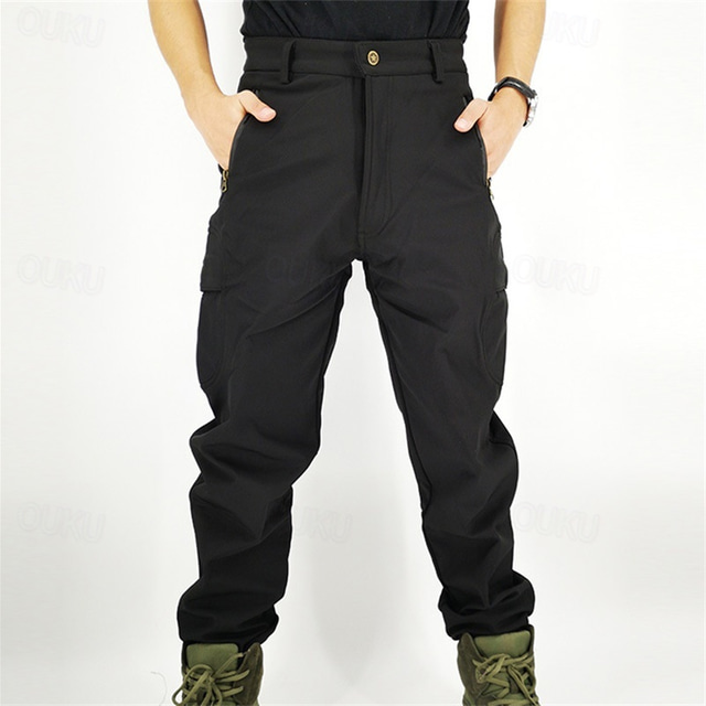  Men's Combat Pants Cargo Pants Tactical Pants Military Camo Outdoor Regular Fit Breathable Quick Dry Soft Comfortable Pants / Trousers Army Yellow Black Hunting Climbing Camping / Hiking / Caving S M
