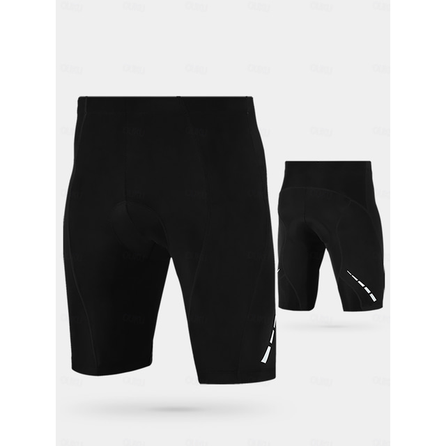  Męskie Szosowe Spodenki Rowerowe Spodnie na rower Szorty rowerowe Rower Spodenki snowboardowe Doły Krój typu Race Fit Sport Szybkie wysychanie Oddychający Lekkie materiały Odvádí pot Czarny Odzież