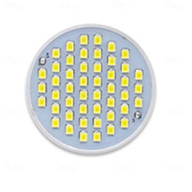 10pcs Gu10 Led Spotlight Bulbs - Ac 220v, 2835 Smd Led Lamp, 48 60 80 