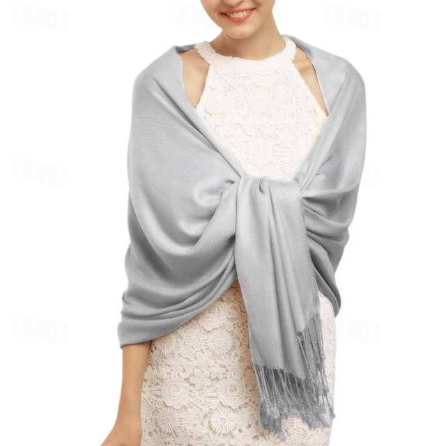  Pashmina Shawls and Wraps for Evening Dress Women's Scarf Wedding Bride Bridesmaid Gifts