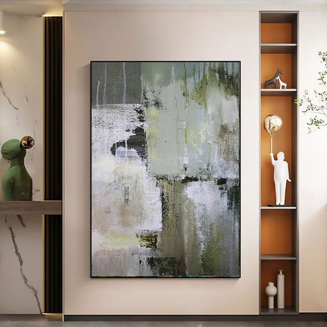  Handmade Oil Paintings Canvas Wall Art Decoration Modern Abstract for Home Living Room Decor Rolled Frameless Unstretched Painting