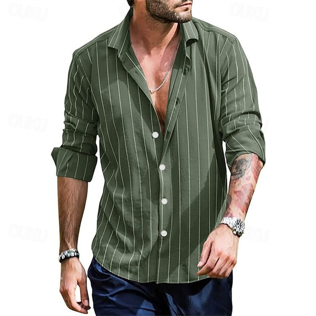 Camicia con Bottoni e Pantaloni Blu Navy