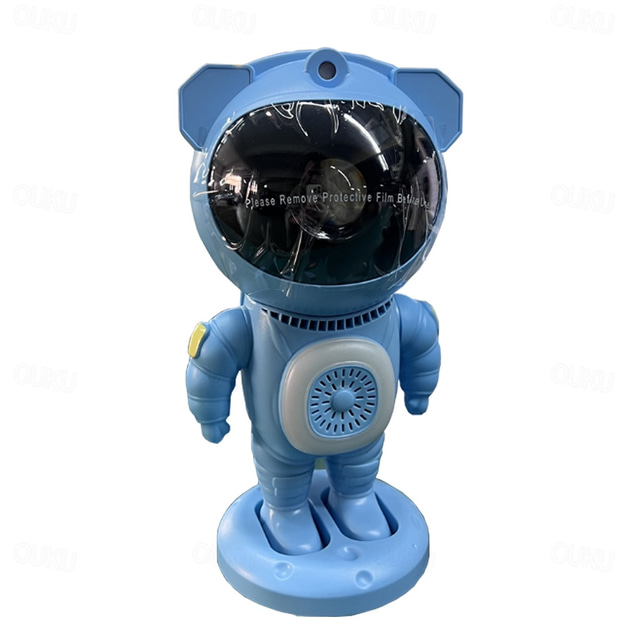  Bluetooth Starry Sky Projector – Astronaut & Horse Running Night Light, Dazzling Atmosphere Lamp