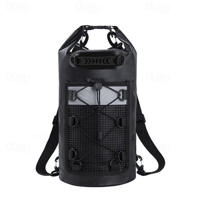  フローティング防水ドライバックパック20l、PVCドリフトバッグ、耐水性、耐久性、カヤック、ボート、キャンプ、アウトドアアドベンチャーに最適、水、砂、ほこりからギアを保護