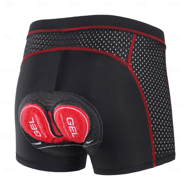  Arsuxeo Homme Shorts de route Shorts de sous-vêtements de cyclisme Pantalons de cyclisme Vélo Shorts Shorts de sous-vêtements Coupe ajustée VTT Vélo tout terrain Cyclisme sur route Des sports Réduit