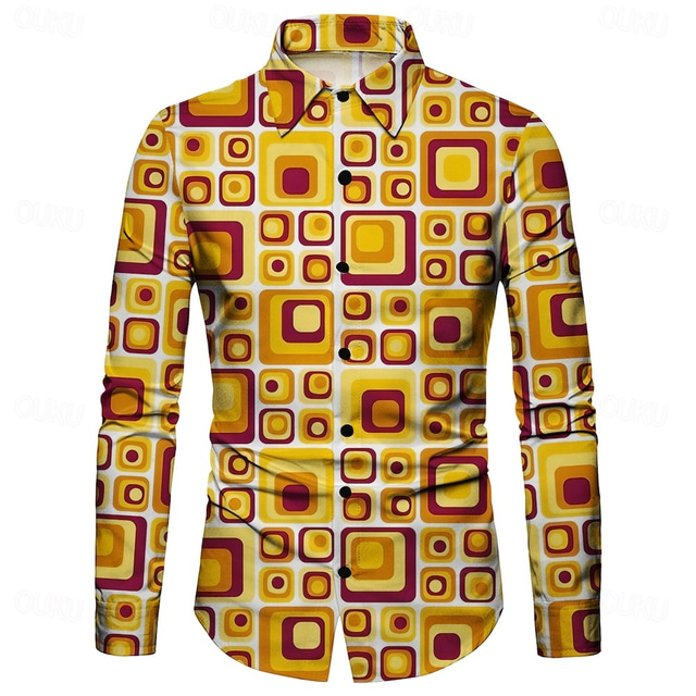 Kostuum Rode hippie heren broek carnaval