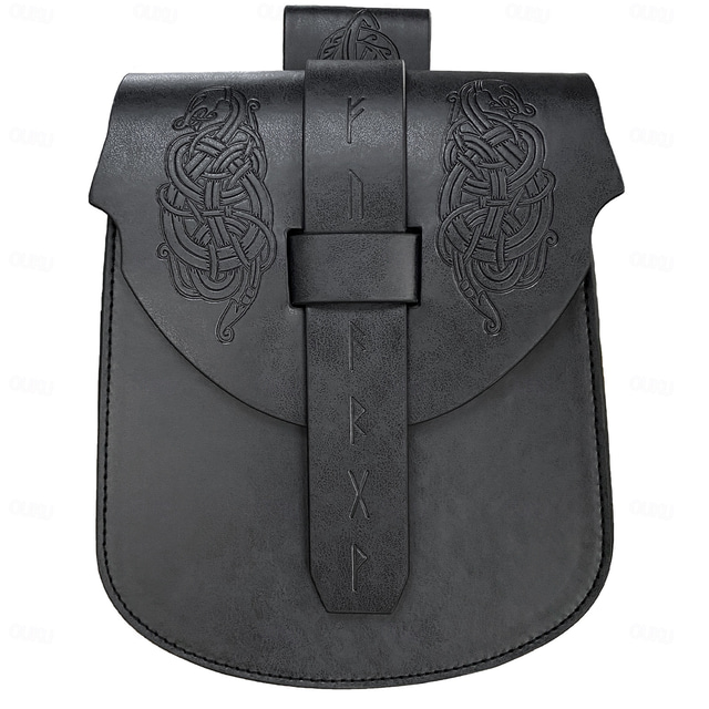  Retro Vintage Punk & Gothic Mittelalterlich Cosplay Kostüm Gürteltasche Würfelbeutel Wikinger Keltischer Ritter Ranger Herren Damen Keltisch Vikinger Halloween Maskerade Leistung Bühne