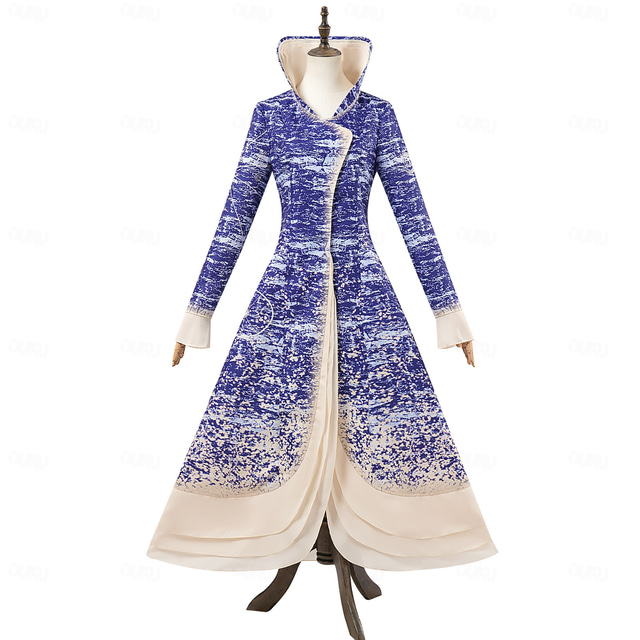  Witch Madame Morrible Dress Coat Cosplay Costume Walpurgis Night Cosplay for Women's Adults' Halloween Party Performance Stage