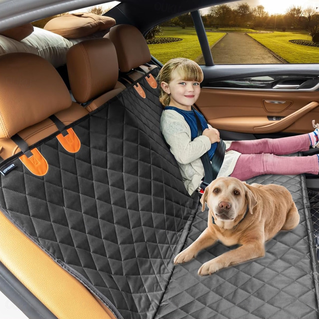  Coprisedile per auto per cani, impermeabile, resistente, antigraffio, antiscivolo, morbido e durevole, per animali domestici