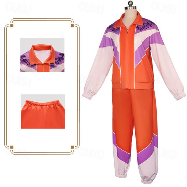  Dawn Workout Outfits Movie Cosplay Costume Carnival Costume 1980s Dress Up Movie Cosplay for Women's Adults' Halloween Carnival World Book Day Performance Party