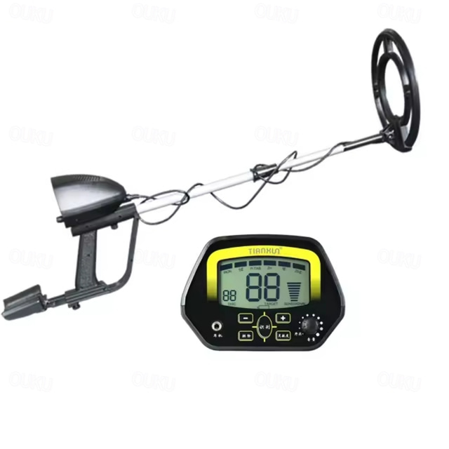  MD-4060 Underground Metal Detector - High-Accuracy Gold Finder with Waterproof Search Coil