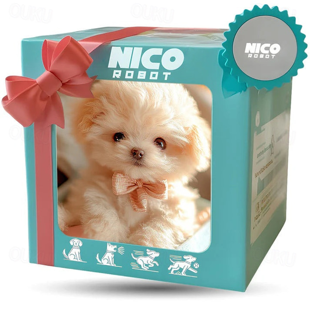  Robot Dog My Realistic Robot PuppyInteractive Puppy Toy That WalksBarksWags TailPlush Pet Dog For Kids & AdultsRealistic Robotic Dog Toy Gift That Acts Like A Real Puppy Christmas Gift