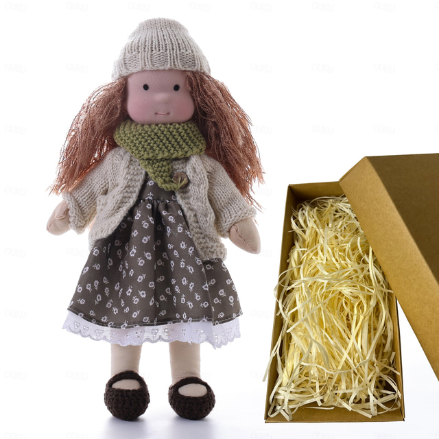  Waldorf Doll Doll Artist Handmade Mini Dress-Up Doll Diy Halloween Gift