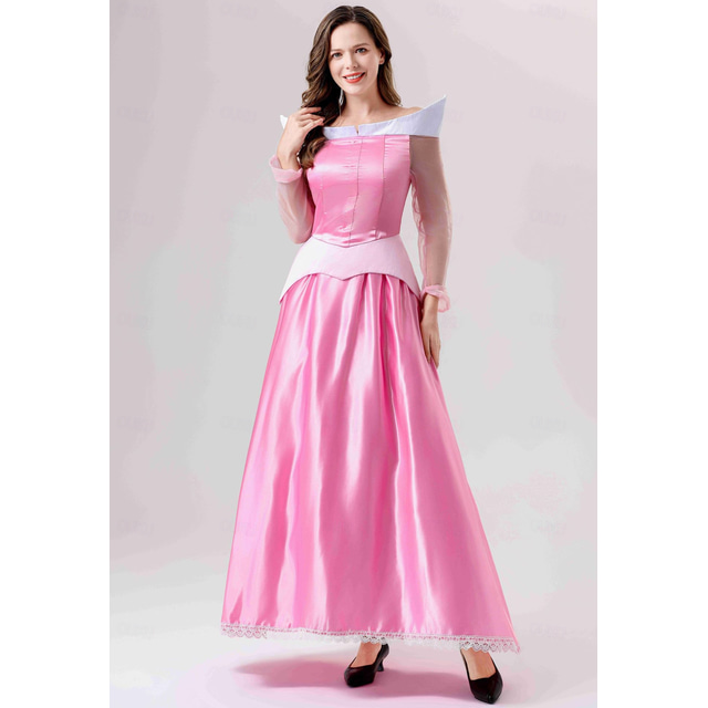  Cuento de hadas La princesa encantada Princesas Cenicienta Vestidos Traje de cosplay Vestido de fiesta de graduación Personaje clásico de cuento Personajes de cuentos de hadas Cosplay for Mujer Adulto
