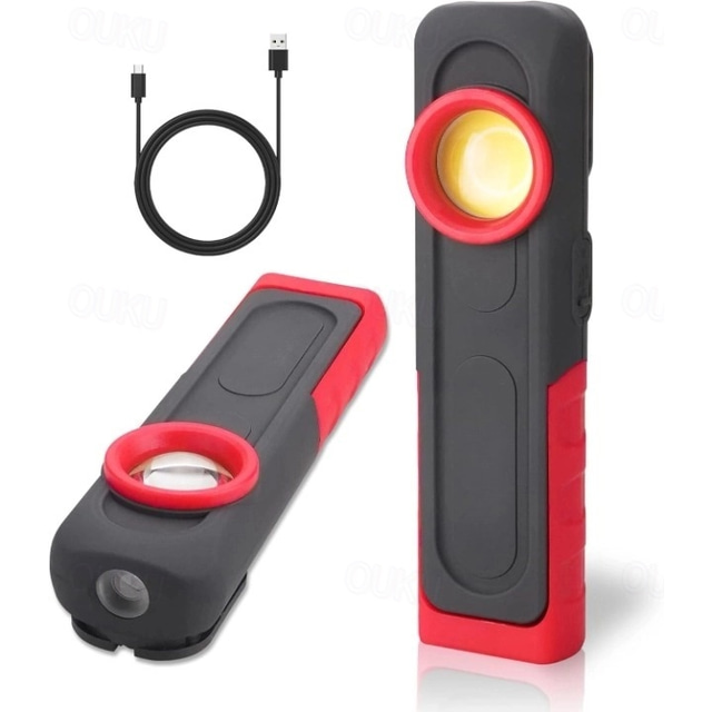  перезаряжаемый фонарь для детейлинга автомобиля, фонарь для проверки лакокрасочного покрытия с магнитным основанием &крюк, ручной светодиодный рабочий фонарь для детейлинга автомобиля, подбор цвета