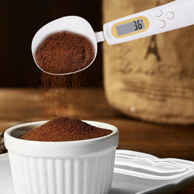  デジタルキッチンスケールスプーン - ベーキング、調理、正確な計量のためのポータブル電子食品スケール