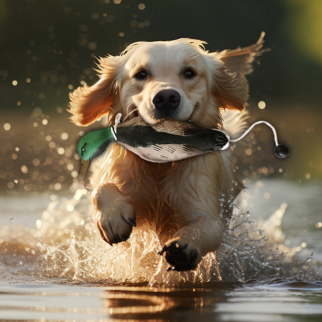  Обучите свою собаку апортировке в игровой форме: апортировка уток, бампер, манекен, птица.
