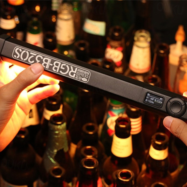  RGB-Röhrenleuchte, magnetischer Handlichtstab, 360°-LED-Videoleuchte in Vollfarbe, 2500K–9900K, 21 Szenen, CRI 96+, für Studiofotografie, Vlogging, Streaming