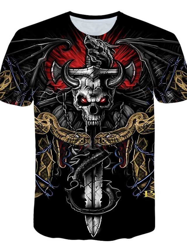 T Shirt Totenkopf Designer