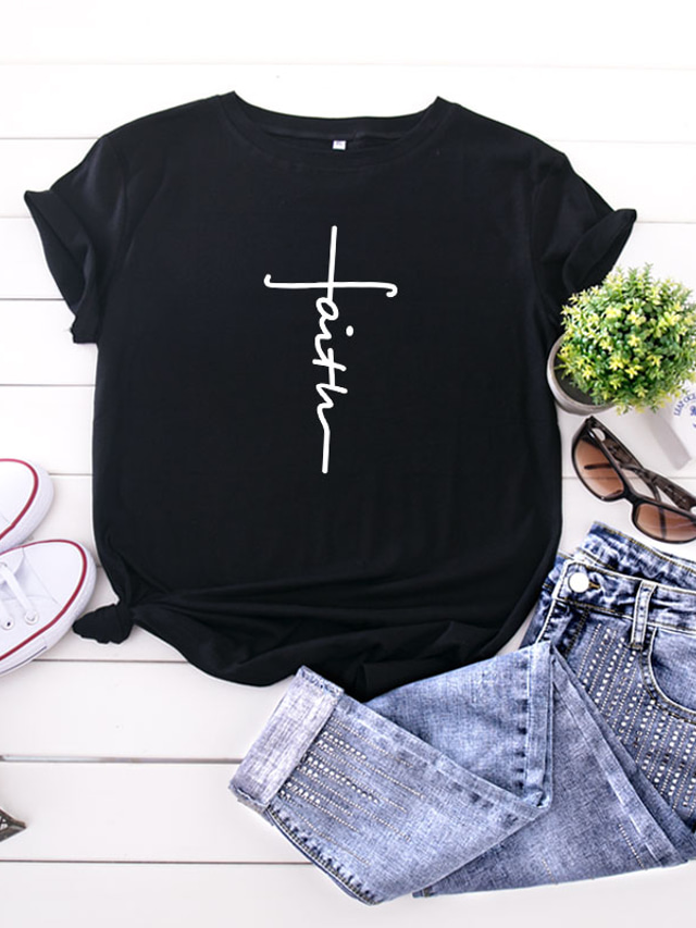  Women's T shirt Tee Designer Summer Hot Stamping Graphic Design Letter Short Sleeve Round Neck Daily Print Clothing Clothes Designer Basic Black Pink Yellow